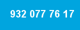 932 077 76 17 932 077 76 17